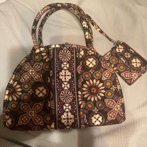 Vera Bradley purse and wallet set